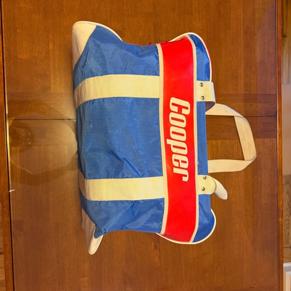 Cooper Hockey Bag VTG NHL Montreal Canadiens Winnipeg Jets Made In Canada - Picture 2 of 9